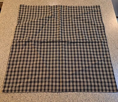 NEW Primitive Country Decor 26" x 26" Cotton Plum Creek Fabric Euro Sham