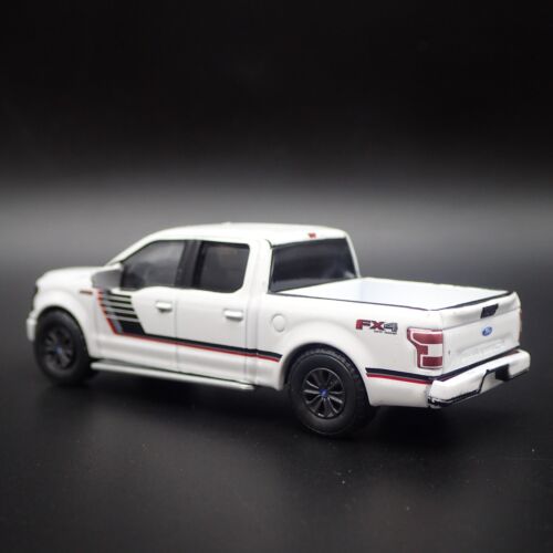 2015-2020 Ford F150 Lariat FX4 Pick-Up Camion Bianco 1:64 Scala Modellino Auto - Foto 5 di 7