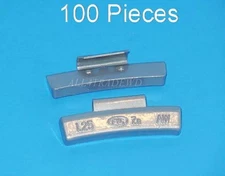 100 Pcs ZINC CLIP-ON WHEEL WEIGHT BALANCE 1.25 1-1/4 AW1.25 