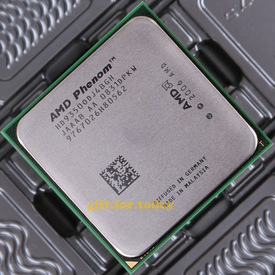 AMD Phenom X4 9350e Processor 2GHz HD9350ODJ4BGH Socket AM2+, AM2 CPU 65W 600MHz - Image 2 of 4