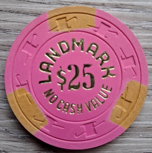 $25 Las Vegas Landmark 1978 Casino Chip