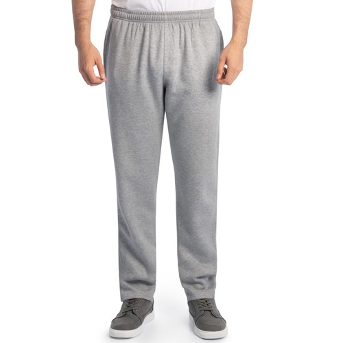 Fruit Of The Loom Men's Soft Fleece Open Bottom Sweatpants - View #14
