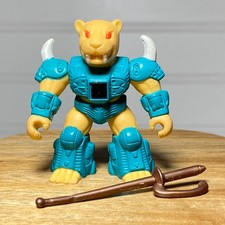 Battle Beasts Saber Sword Tiger #50 Takara Hasbro Action Figure Weapon Water Rub