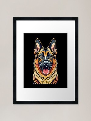 Intelligente Andacht gerahmte Kunst Pri gerahmtes Wandbild Poster Leinwanddruck Bild