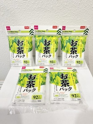 Daiso Tea Filter Empty 92pcs x5 Packs Loose Leaf Tea Made in Japan- US Seller
