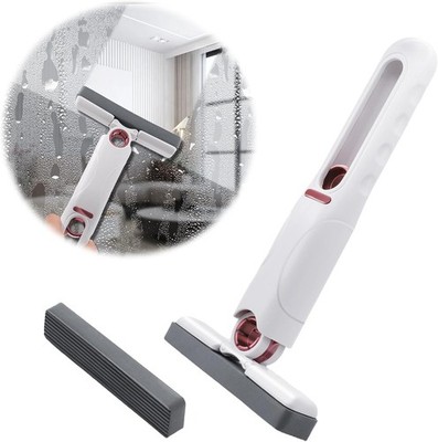 Mcbazel Portable Mini Cleaning Mop, Mini Sponge Mop, Wet and Dry Use Cleaning...