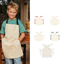 Westford Mill Fairtrade Cotton Junior Craft Apron W362 - Boys Girls Craft Apron
