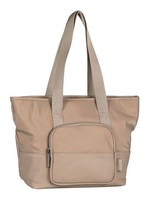 Tom Tailor Viene Zip Shopper L Shopper Tasche Taupe Taupe Neu