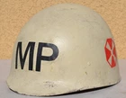 VIETNAM WAR VINTAGE US M1 HELMET LINER MP MILITARY POLICE