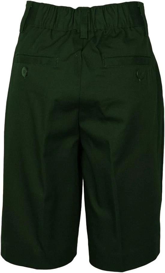 Uniforme Escolar Universal Niño - Pantalones Cortos Verde Cazador - Tallas 2T a 20H Foto 2 de 4