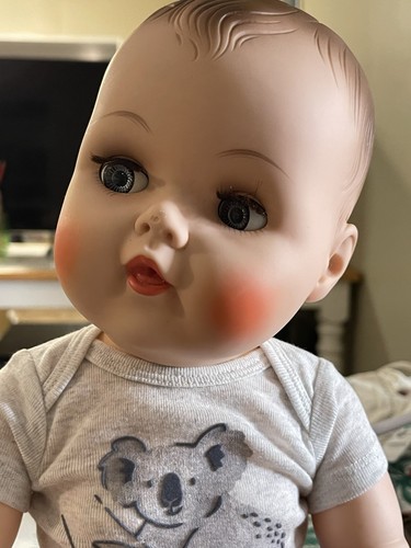 1959 American Character Tommy TOODLES DOLL 22" Walker Elf 🎄GOOGLY 👀 #A - Bild 2 von 24