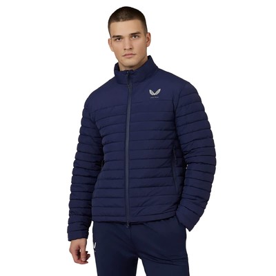Castore Herren Leicht Puffer Jacke - Marineblau - S