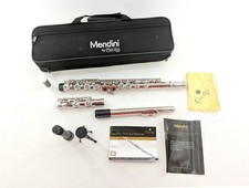 Mendini By Cecilio Flutes - Open Hole C Flute For Beginners, 16-Key Flute