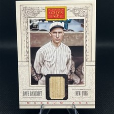 2013 Panini Golden Age - Museum Age Dave Bancroft #29 (MEM, RC)