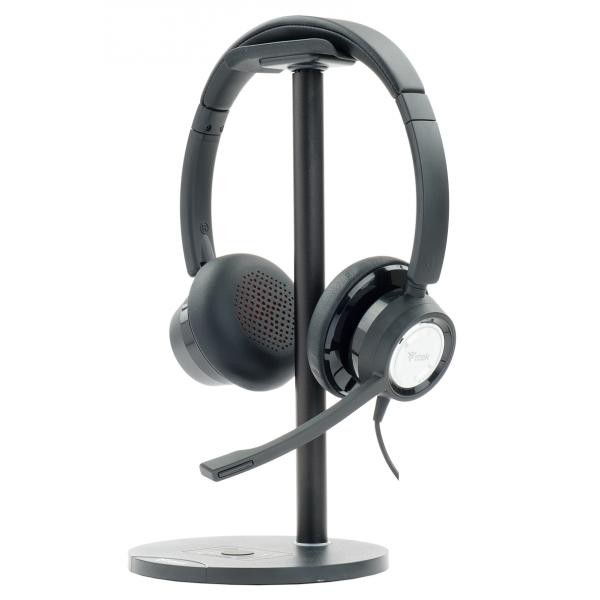 H362 auricolare cablato a padiglione ufficio nero - Immagine 4