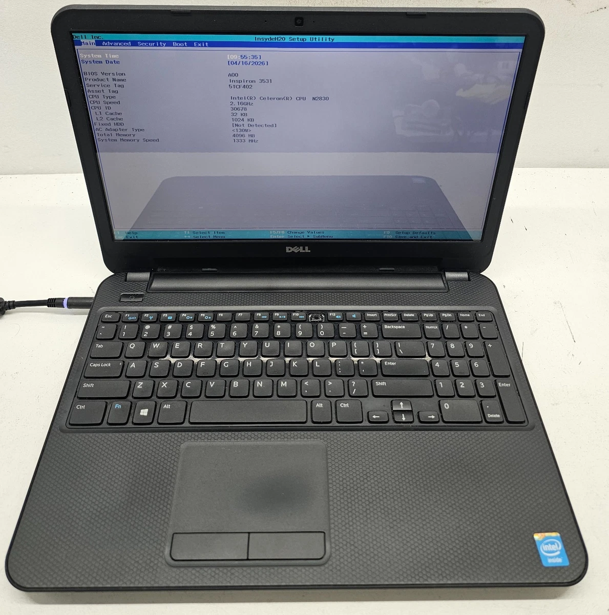 Dell Intel Celeron N 4GB PC Laptops & Netbooks 15-15.9 in Screen