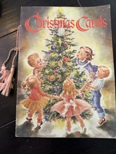 1950's Booklet From Fulmer's Drug Store Tutusville Florida Christmas Carols 9x7