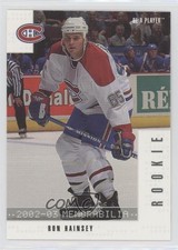 2002-03 ITG Be A Player Memorabilia Ron Hainsey #292 8tn
