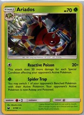 Pokemon Ariados SM - Celestial Storm 6/168 Holofoil Lightly Played