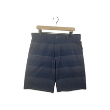 Op Men's OPFLEX 4-Way Stretch 11" Inseam Navy Blue Stripe Board Shorts 34