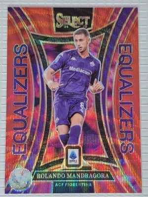 2024-25 Panini Select Serie A - Rolando Mandragora - Equalizer - Red Pulsar /49