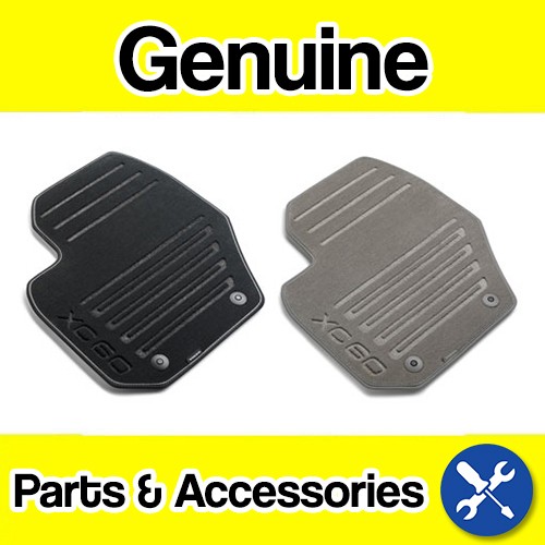 Genuine Volvo XC60 (-17) Sport Floor Mats (LHD Colour: Black)