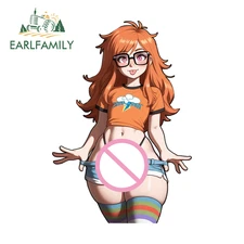 EARLFAMILY 5.1" Futa Car Sticker Tumbler Car Door Artistic Bumper PVC SUV Decal