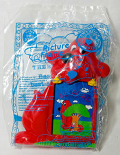 2001 Clifford the Big Red Dog Subways Kids Pak Meal Toy PICTURE FRAME Brand New