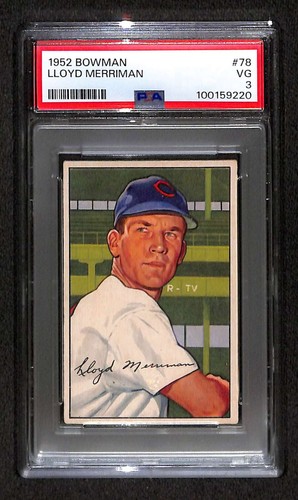 1952 Lloyd Merriman #78