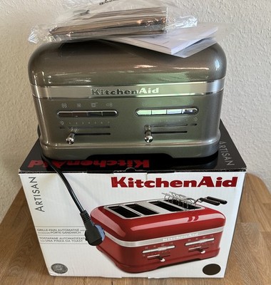 KITCHENAID 5KMT4205EMS Artisan Toaster Medallion Silber -WIE NEU-