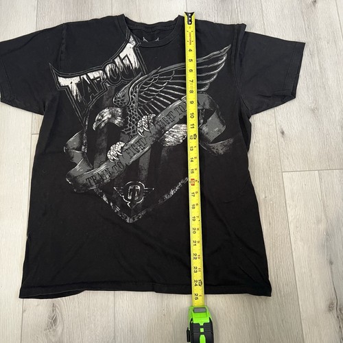 Tapout Court McGee Walkout Shirt Med MMA Ultimate Fighter Black - Picture 5 of 7