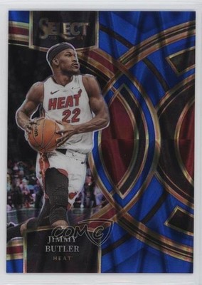 2023-24 Panini Select Premier Level Blue Tectonic Prizm 13/99 Jimmy Butler 0g65