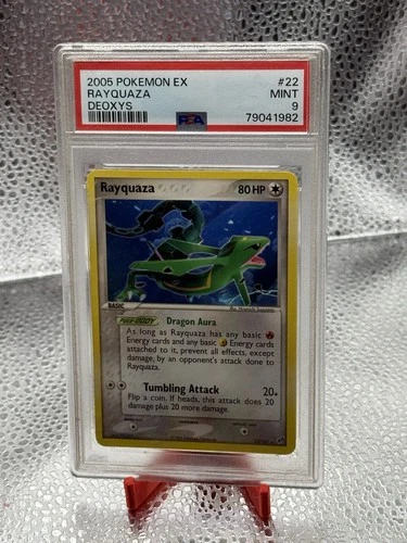 Rayquaza 22/107 Deoxys 2005 Pokémon POP 121 RARE MINT+ 🔥 PSA 9 💎