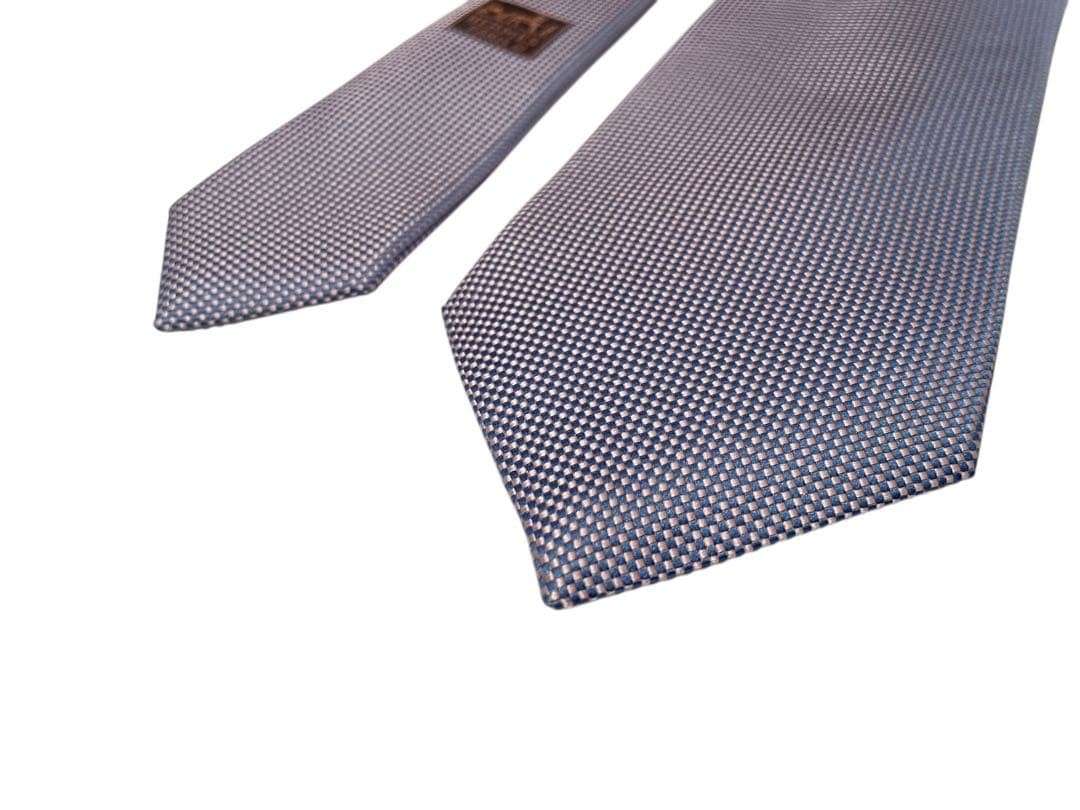 Condition HERMES Tie Refreshing Simple Purple Sol… - image 3