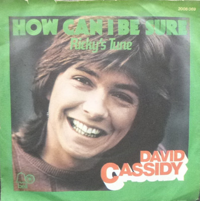 7'' 1972 KULT IN MINT-  ! DAVID CASSIDY  : How Can I Be Sire