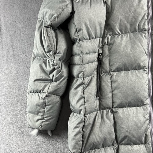 Giacca North Face donna parka grande 550 piumino invernale con cappuccio e zip intera - Foto 4 di 8