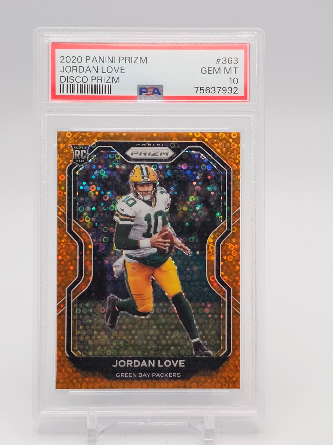 Jordan Love Panini Prizm #363 Disco