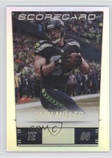 2014 Panini Hot Rookies Scorecard 96/99 Zach Miller #198 1j6
