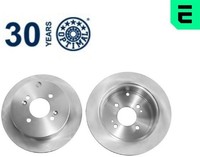2X Bremsscheibe Optimal BS-8590C 2 Bremsscheiben Hinterachse Hinten