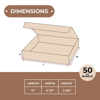 6 - 18'' Kraft Literature Shipping Mailers (Multi Size) 25 - 50 Pack