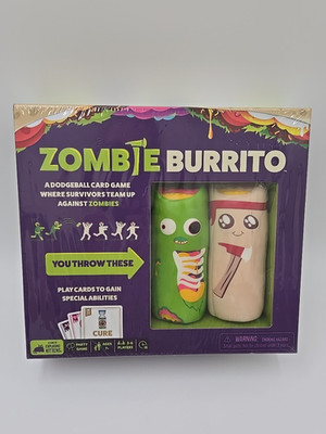 Zombie Burrito Dodgeball Card Game by Exploding Kittens Halloween Game NEW