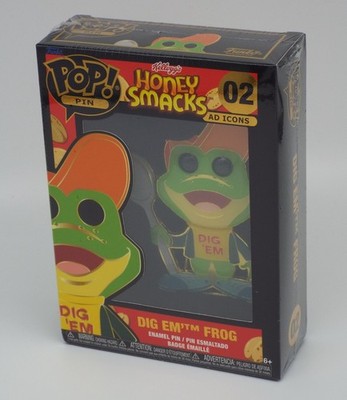 Funko Pop! Pin Dig Em' Frong Kelloggs Honey Smacks Emaille Pin NEU versiegelt #02
