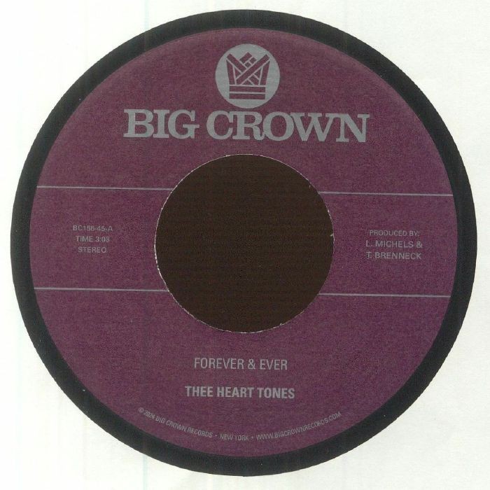 THEE HEART TONES - Forever & Ever - Vinyl (7"")