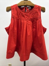 Crown & Ivy Red Sleeveless Tank Top Size XXL,...