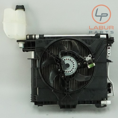 #ad #ad C451 12 16 Smart Fortwo EV Electric Engine Cooling Radiator amp; Fan Assembly Z7202 $349.99