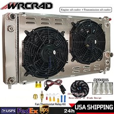 Aluminum Radiatorshroudfan Fit 1986-2005 Chevy S10 Ls Swap Blazer 26.3 W Core Aluminum Radiatorshroudfan Fit 1986-2005 Chevy S10 Ls Swap Blazer 26.3 W Core