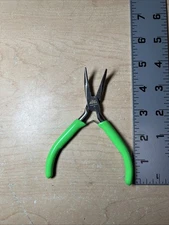 MAC Tools P301701G Bent-Nose Smooth-Jaw Pliers, Spring-Loaded