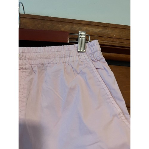 NUEVO CON ETIQUETAS J. Pantalones Cortos Crew Para Hombre 6" Entrepierna Dock Frente Plano Cintura Elástica Rosa Talla M - Imagen 3 de 10