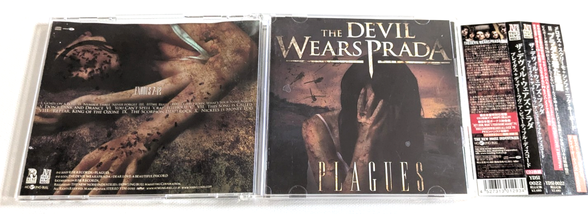 THE DEVIL WEARS PRADA 5枚 The Devil Wears Prada / Plagues Special edition 2008 Japan OBI 2CD