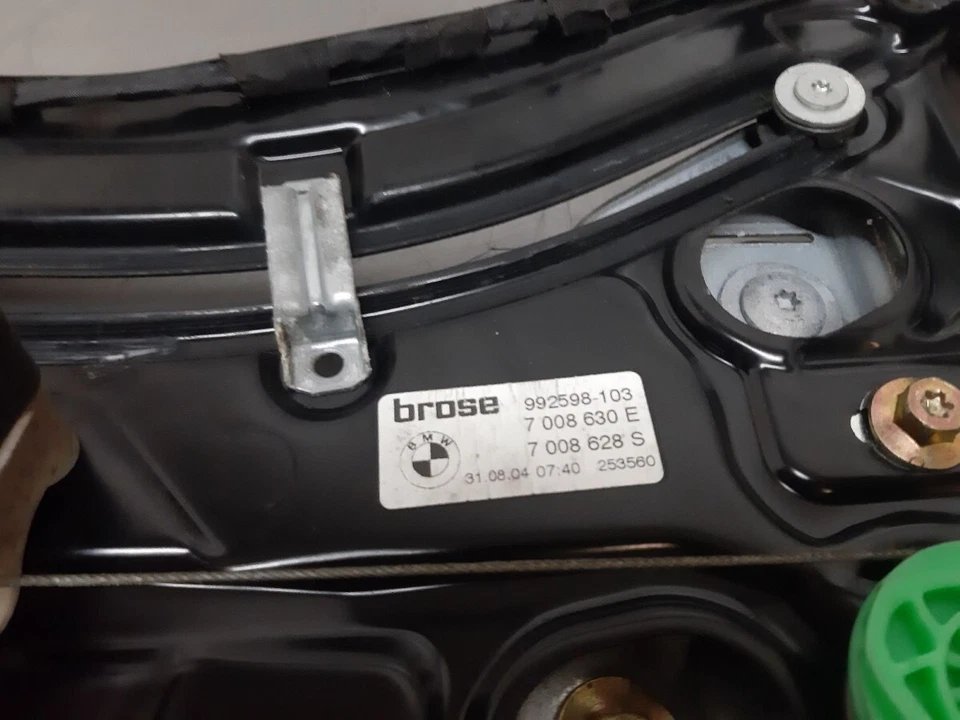 BMW 6 SERIES Window Regulator Rear O/S Drivers E64 Convertible 51377008630 - Image 4 of 4